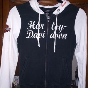 Women's Harley Davidson jacket.
